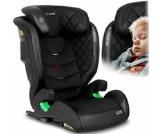 Automobilinė kėdutė Nukido Louis juoda 15-36 kg ISOFIX