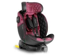 „Nukido Prestige Line“ juodos ir rožinės spalvos automobilinė kėdutė, 0-36 kg, su ISOFIX sistema