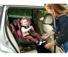 „Nukido Prestige Line“ juodos ir rožinės spalvos automobilinė kėdutė, 0-36 kg, su ISOFIX sistema