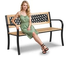 Sodo suolas su atlošu 125 x 77 x 49 cm „Elion“ sofa