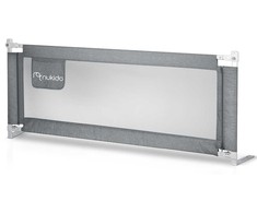 Apsauginė lovos užtvara, apsauginiai varteliai, spyna, 180 cm, Nukido NK-227, pilka