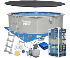 Bestway Baseinas sodo panelowy całoroczny 457 x 122 cm 13w1 Bestawy 56384