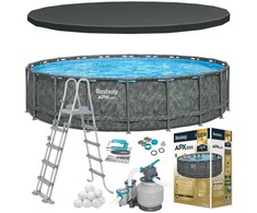 Karkasinis sodo baseinas 671 x 132 cm 11 viename „Bestway 561JZ“