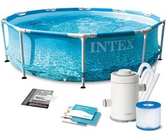 INTEX 28208 baseinas su rėmu 305x76 cm 10in1