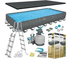 Rėminis baseinas 31FT 956x488x132cm APX 365 BESTWAY