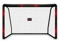Futbolo vartai 300 x 200 x 120 cm NS-473 juodi ir raudoni