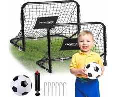 Futbolo vartai - 2 vnt. rinkinys - 60 x 45 x 25 cm NS-486