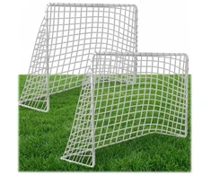 Nešiojami futbolo vartai treniruotėms, 2 vnt., 183 x 122 x 61 cm, NS-485