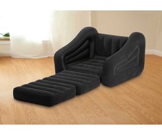 2 viename čiužinys su foteliu 109 x 218 x 66 cm INTEX 68565