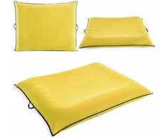 Intex Pripučiamas plaukiojimo gultas, „Luxe Lounge“ stiliaus, patvarus PVC plūduras, 198 x 157 cm baseino gultas, pripučiamas vandens čiužinys