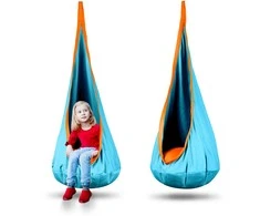Neo-Sport Cocoon pakabinama vaikiška kėdė, turkio spalvos