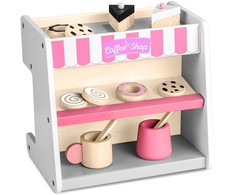 Ricokids Žaislinis medinė kavinė - konditerinė su konditerijos gaminiais