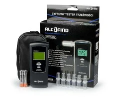 Alcofind Elektrocheminis alkotesteris DA 8500E + kandikliai