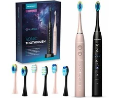 Dantų šepetėlis Berdsen Galaxy Duo sonic dantų šepetėlių rinkinys iš 2 vnt