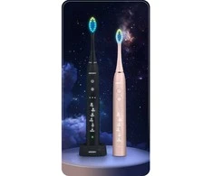 Dantų šepetėlis Berdsen Galaxy Duo sonic dantų šepetėlių rinkinys iš 2 vnt
