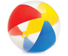 Pripučiamas paplūdimio kamuolys „Rojaus“ 61 cm INTEX 59032