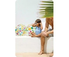 Pripučiamas paplūdimio kamuolys linksma žuvelė 51 cm INTEX 59040