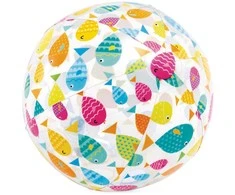Pripučiamas paplūdimio kamuolys linksma žuvelė 51 cm INTEX 59040
