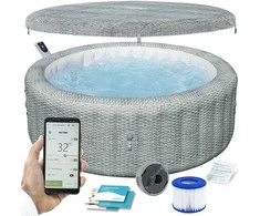 Pripučiama SPA vonia „Lay-Z Bali Pilkas“, 6 asmenims, „Bestway 6001N“
