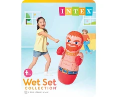 Pripučiamas treniruočių maišas, žaislas boksininkas nevala 94 cm INTEX 44672