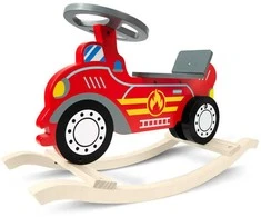 Medinis supamasis gaisrinės automobilis Ricokids