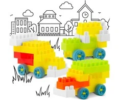 Dideli žaislų kaladėlės RK-761 Ricokids