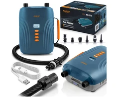 Elektrinis siurblys SUP pripučiamos valties čiužiniui + 6 adapteriai 12V Neo-Sport NS-713