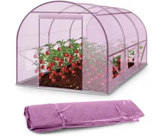 Folia na tunel sodo 2 x 3 m (6 m2) rožinė Plonos