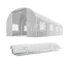 Global Sodo tunelio folija 2,5x4m (10m2) balta Plonos