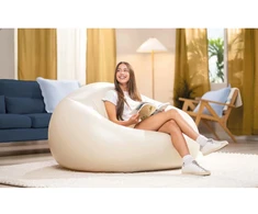 Bestway 66505 pripučiamas fotelis-pufas sėdėjimui 137x127x74 cm