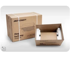 Gartraukis kuchenny teleskopowy 50 cm Berdsen BT-243 juoda