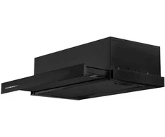 Po spintele montuojamas virtuvės gartraukis – 60 cm Berdsen BE-60-LW juodas