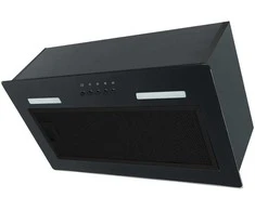 Įmontuojamas virtuvinis gartraukis po spintele Berdsen, 52 cm, Juodas