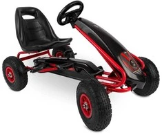 Vaikiškas pedalinis gokartas RK-590 raudonas