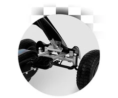 Vaikiškas pedalais minamas kartingas, Ricokids