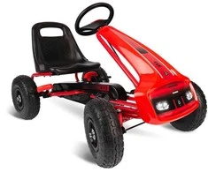 Vaikiškas pedalinis gokartas RK-593 raudonas
