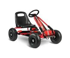 Ricokids Vaikiškas pedalinis gokartas RK-594 raudonas