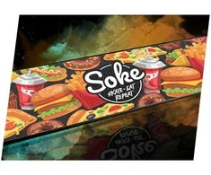 Soke Gripą fiksuojanti juosta „Go!“ paspirtukui – greitas maistas