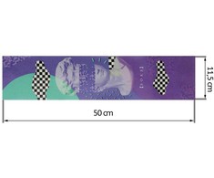 Soke Gripą fiksuojanti juosta „Vaporwave“ paspirtukams