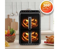 Oro gruzdintuvė, dviejų kamerų, vertikali, 11,6 l, Berdsen, 3000 W, BD-663