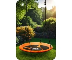 SPORT Vaikiškos swingo sūpynės, Gandro lizdas, 100 cm