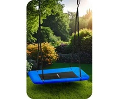 Stačiakampės gandro lizdo sūpynės Neo-Sport Swingo 110 x 70 cm