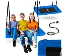 Stačiakampės gandro lizdo sūpynės Neo-Sport Swingo 110 x 70 cm
