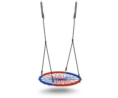 SWINGO „Crow Nest“ sūpynės, 95 cm, mėlynos ir raudonos spalvos
