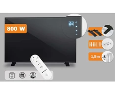 Infraraudonųjų spindulių šildytuvas, 800 W, Berdsen BD-987, nuotolinio valdymo pultas su WiFi programėle