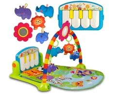 Interaktyvus edukacinis kilimėlis „Ricokids“ su pianinu - 7316