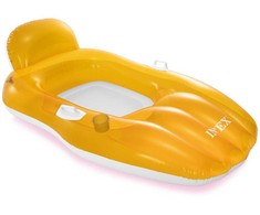 INTEX plaukimo čiužinys 163 x 104 cm oranžinis