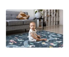 Mokomasis dvipusis putplasčio kilimėlis 200x150x1cm Nukido