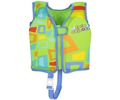 Žalia plaukimo liemenė vaikams M/L Bestway 32177