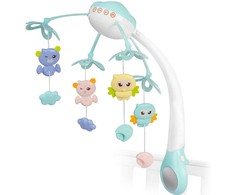 Ricokids Mėlyna RK-813 lovelės karuselė su projektuokliu